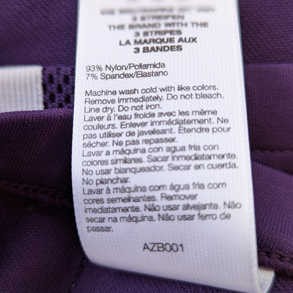 Adidas Retro Vtg Tennis‎ Skirt – Purple Sz S – Sporty Nostalgia Y2K Revival - Picture 8 of 8